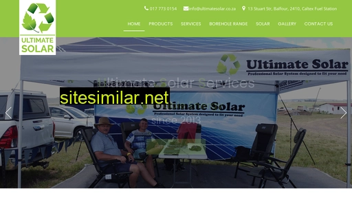 ultimatesolar.co.za alternative sites