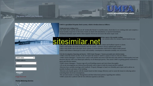 umfaweb.co.za alternative sites