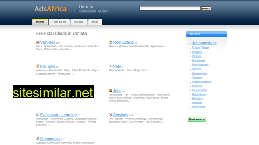 umtata.adsafrica.co.za alternative sites