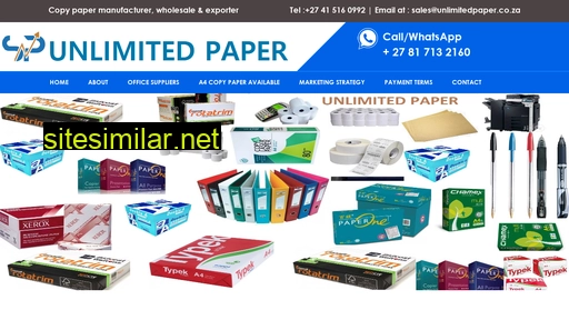 unlimitedpaper.co.za alternative sites