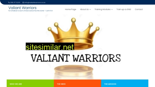 valiantwarriors.co.za alternative sites