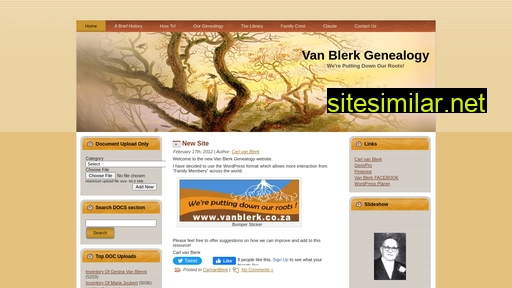 vanblerk.co.za alternative sites