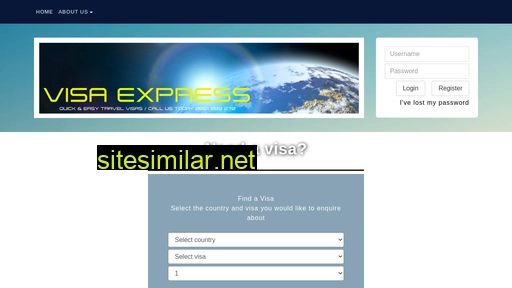 visaexpress.co.za alternative sites