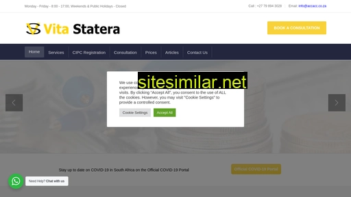 vitastatera.co.za alternative sites