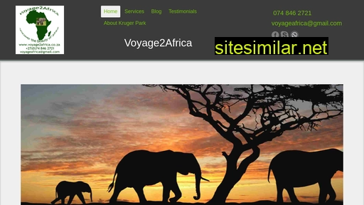 voyage2africa.co.za alternative sites