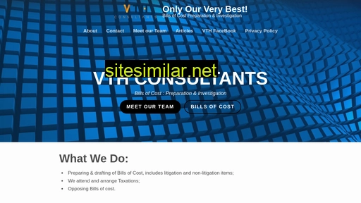 vthconsultants.co.za alternative sites