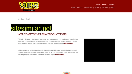 vulekaproductions.co.za alternative sites