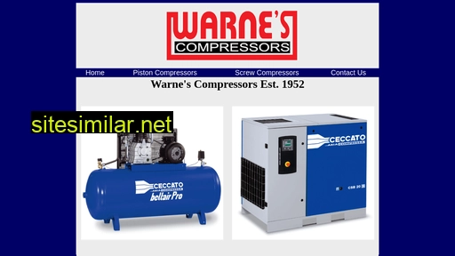 warnescompressors.co.za alternative sites