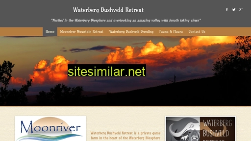 waterbergbushveld.co.za alternative sites