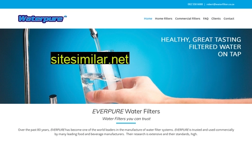 waterfilter.co.za alternative sites