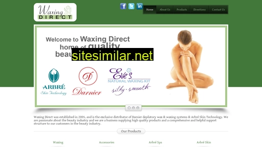 waxingdirect.co.za alternative sites