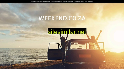 weekend.co.za alternative sites