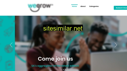 wegrowsouthafrica.co.za alternative sites