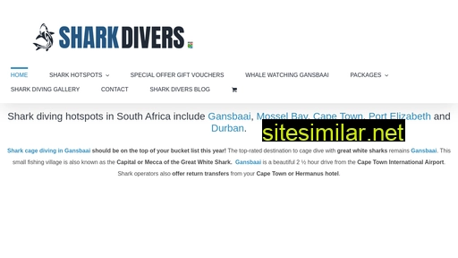 whitesharkdivers.co.za alternative sites