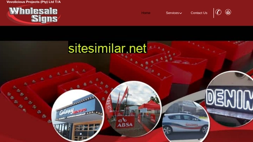 wholesalesigns.co.za alternative sites