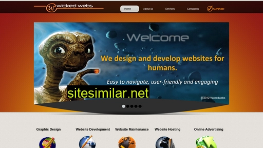 wickedwebs.co.za alternative sites