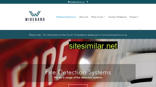 Wideband-electronic similar sites