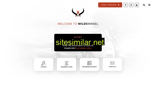 wildswinkel.co.za alternative sites