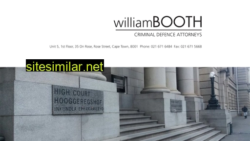 williambooth.co.za alternative sites