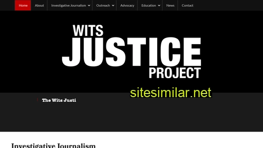 Witsjusticeproject similar sites
