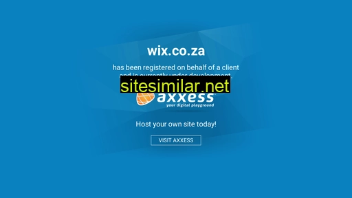 wix.co.za alternative sites