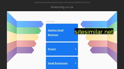 Financing similar sites