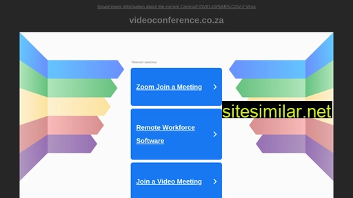 Videoconference similar sites