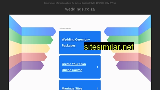 ww16.weddings.co.za alternative sites