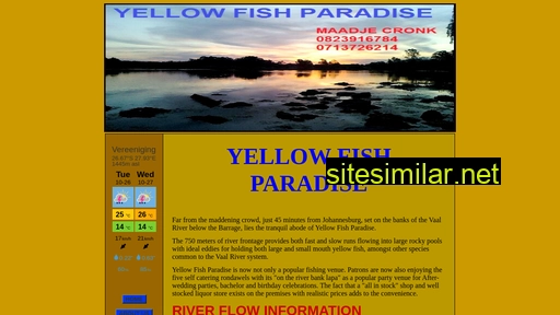 yellowfishparadise.co.za alternative sites