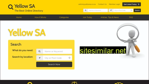 yellowsa.co.za alternative sites