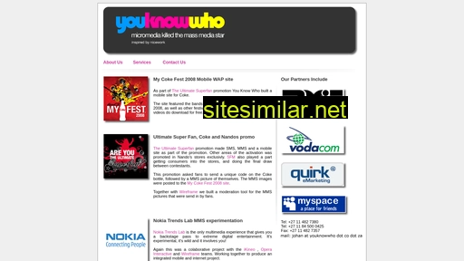 youknowwho.co.za alternative sites