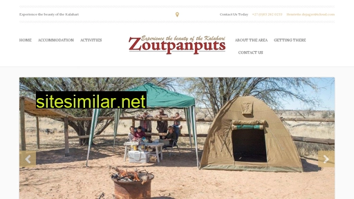 zoutpanputs.co.za alternative sites